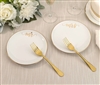 MR. AND MRS. PLATE & FORKS