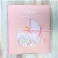 BABY BOOK PINK CARRIAGE
