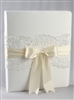 CH LACE MEMORY BOOK IVORY